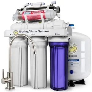 5. iSpring RO Water Filter (UV) RCC7AK-UV [Review] - Best RO Water Filter for Well Water image