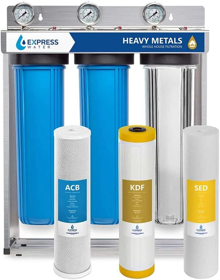 1. Express Water Heavy Metal Whole House Water Filter [Review] - Best Overall image