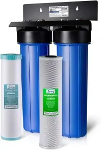 iSpring WGB22BM 2-Stage [Review] - Best Whole House Water Filter for Well Water (Budget)