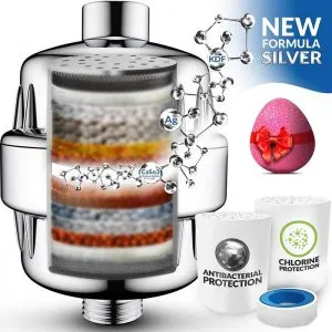 CraterAquaSystems Shower Filter with Silver Layer