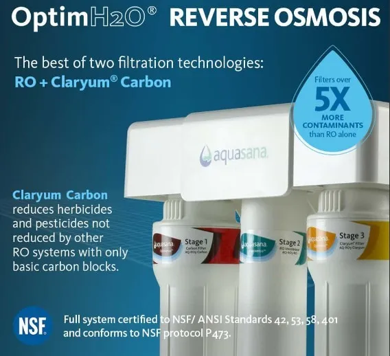 What is the Aquasana OptimH2O Reverse Osmosis AQ-RO-3 Images
