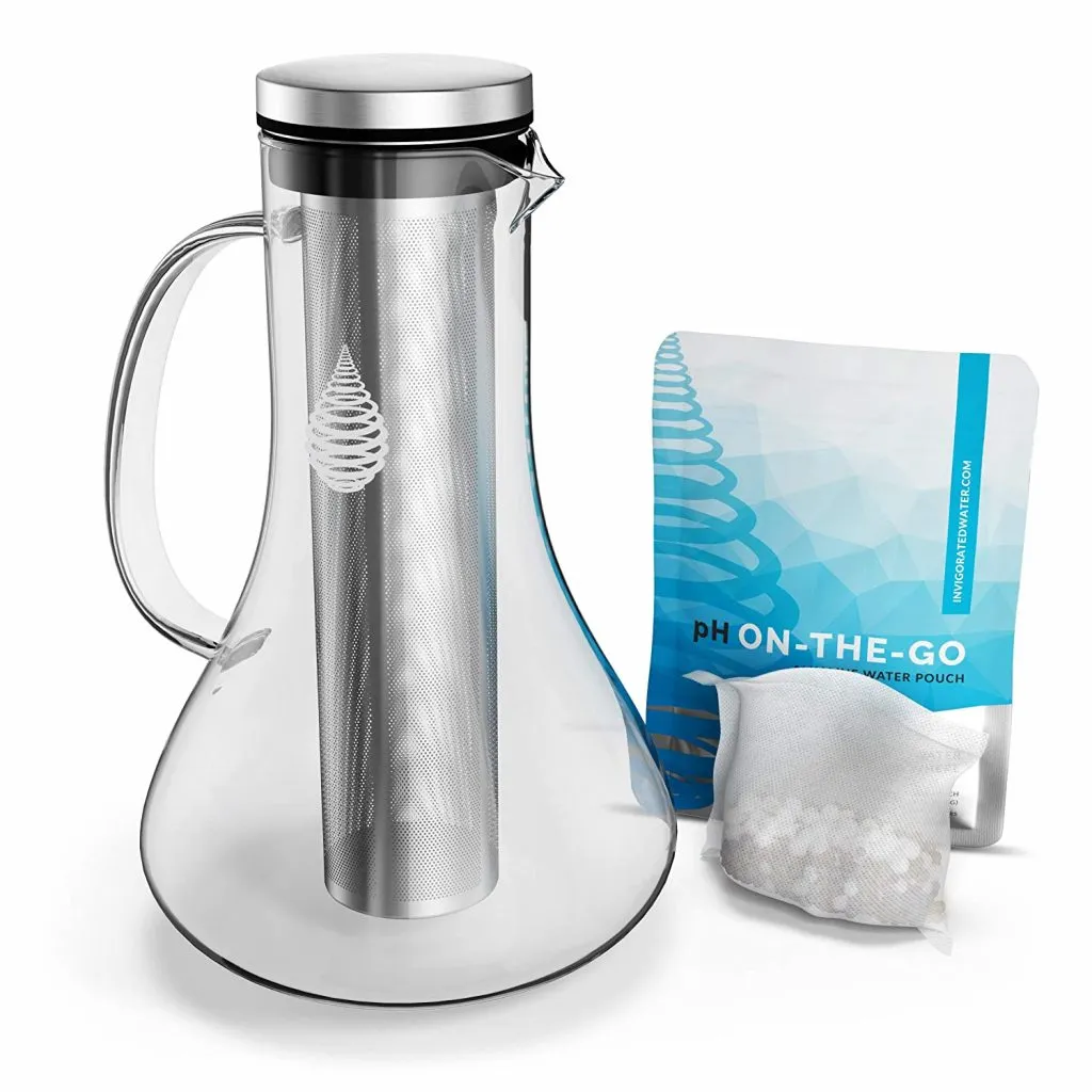 3. pH Replenish Glass Water Filter Pitcher Review: Best Non-Plastic Water Filter Pitcher Image