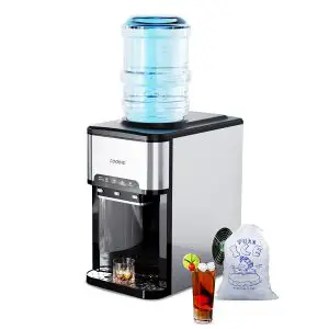 2. Best Countertop Water Dispenser with Ice Maker: FOOING 3-in-1 Portable Water Dispenser Review