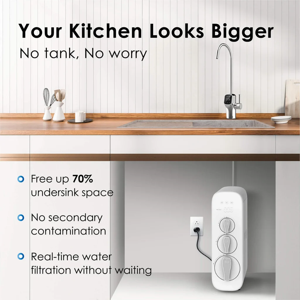 Waterdrop G3 Tankless RO Placement Image