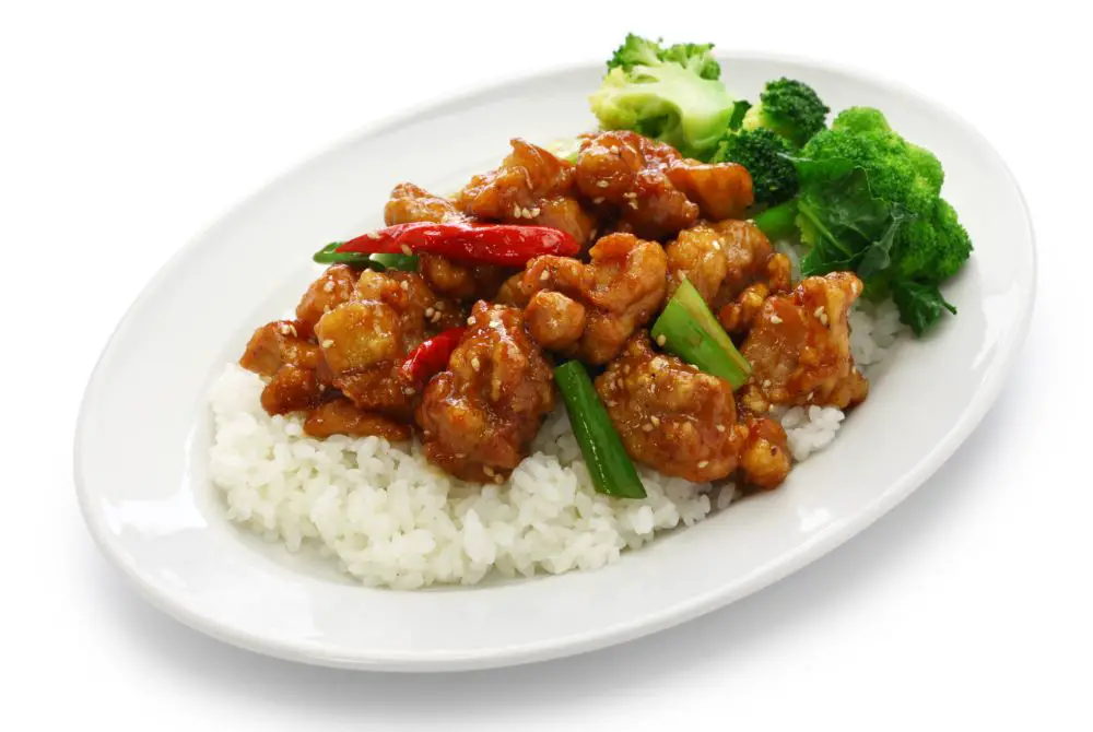 Accompaniments Serving of General Tsos Chicken