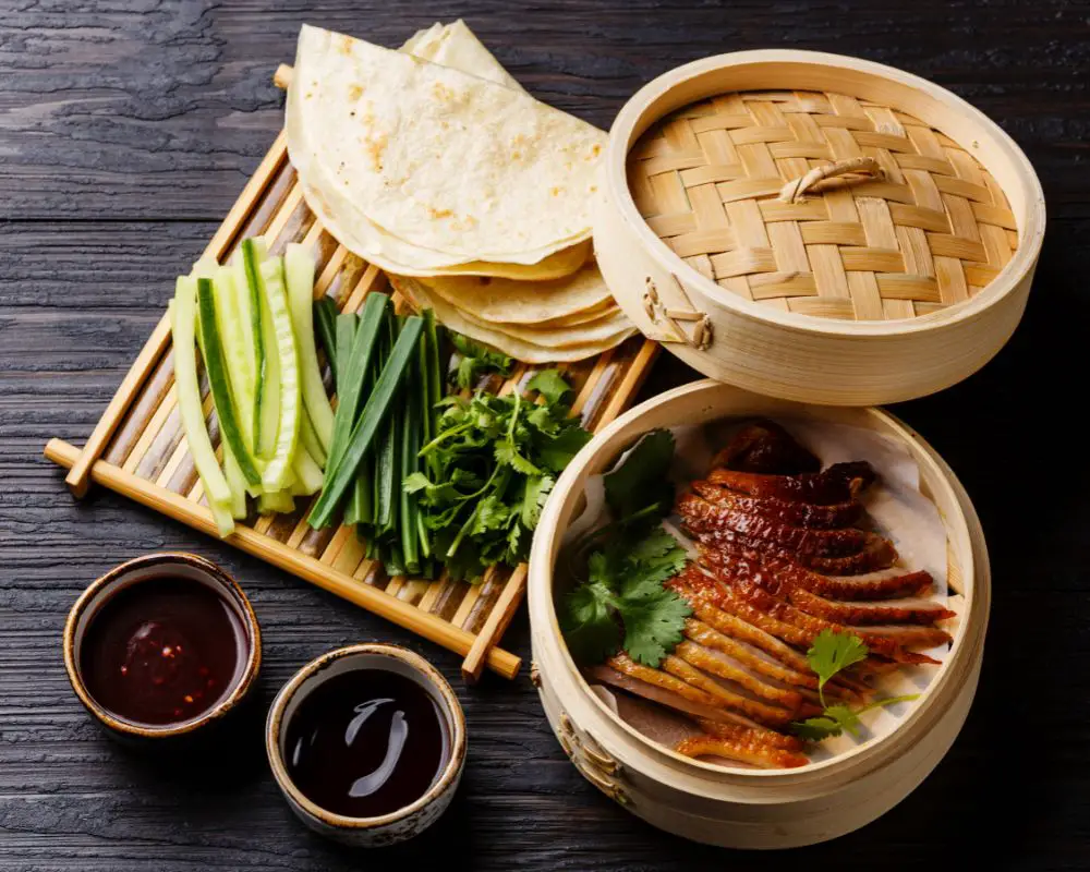 Accompaniments and Serving of Peking Duck