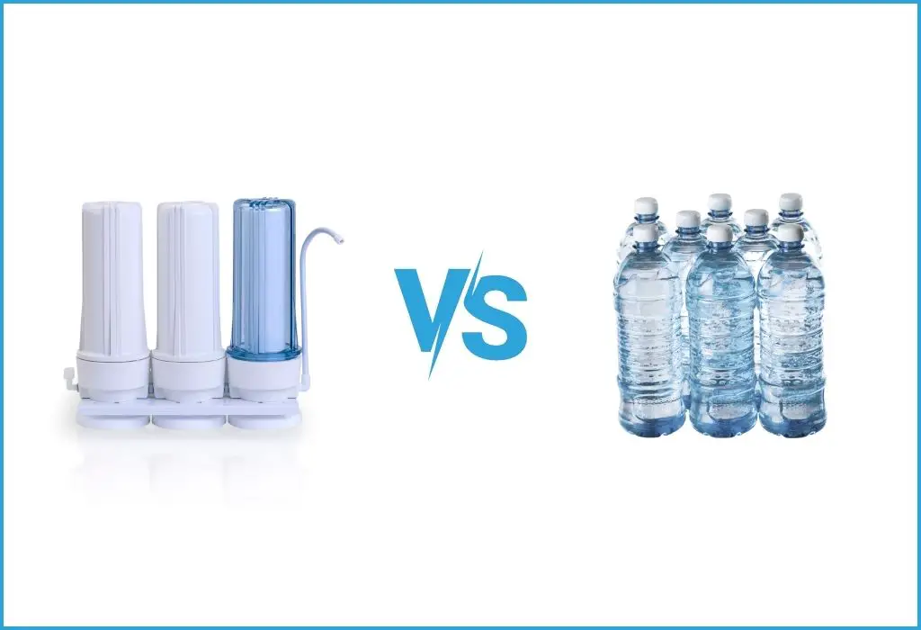 Water Filter vs. Bottled Water