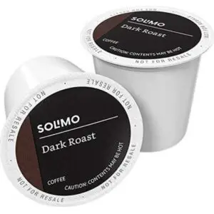 Solimo Dark Roast Coffee Pods Image