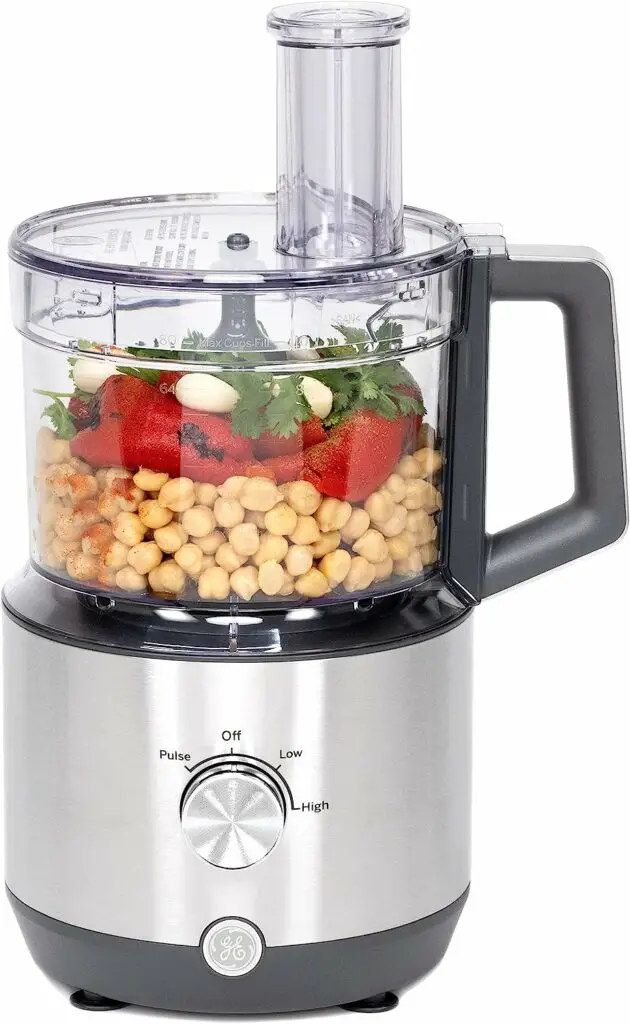 GE Food Processor 12 Cup - 10 Best Food Processors To Grate Cheese [Review]