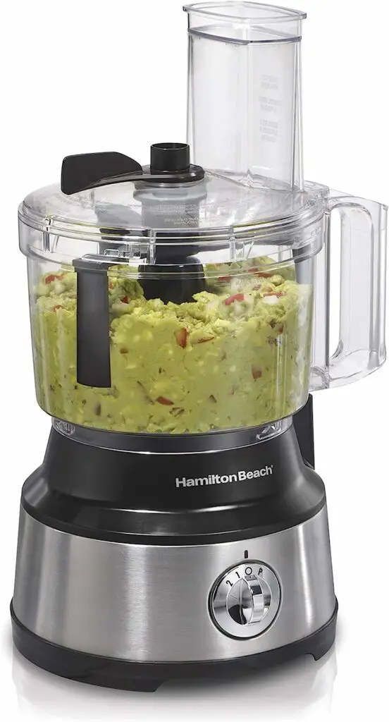 Hamilton Beach Food Processor - 10 Best Food Processors To Grate Cheese [Review]