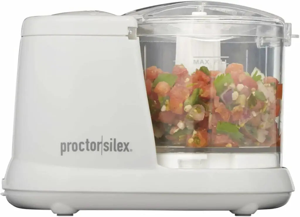 Proctor Silex Durable Electric Vegetable Chopper Mini Food Processor