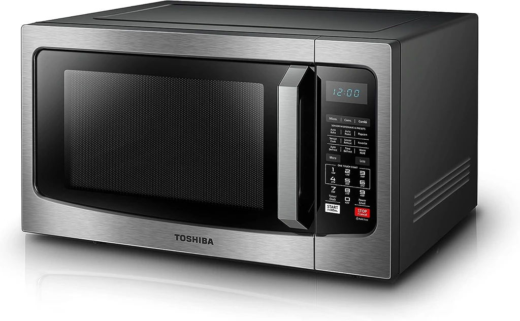 TOSHIBA 3 in 1 EC042A5C SS Countertop Microwave Oven
