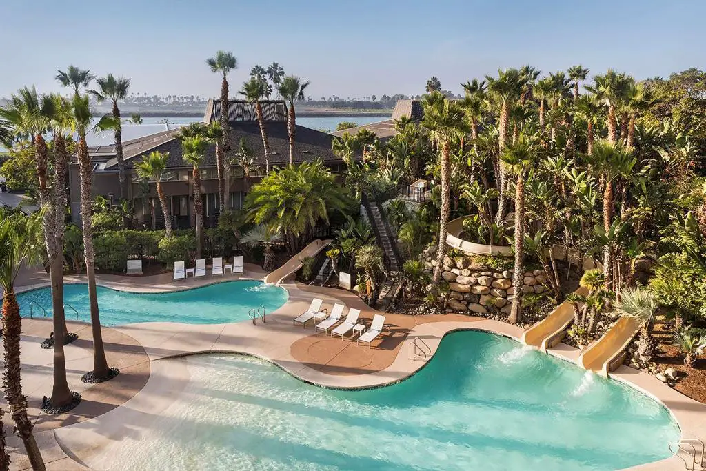 Best Hotels in San Diego with Water Slides Pool for Kids and Adults